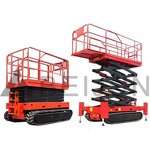 MINI Tracked Scissor Lift Manufacturer - OEM Self Propelled Aerial for Narrow Building