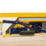Spider Crane Factory - OEM 2025 12Ton Crawler Telescopic Boom Mobile Lifting