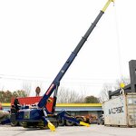 Spider Crane Manufacturer - OEM Factory Price 8 Tons Telescopic Boom Folding Track