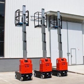 Single Mast Lift Manufacturer - OEM Latest 4-12m 100kg Aluminum Alloy Vertical Mast