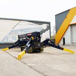 Mini Crawler Spider Crane Manufacturer - OEM Crawler Lifting Robot For Glass 8-12 Ton