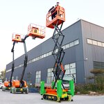 Crawler-type Scissor Lift Manufacturer - OEM Self-propelled Electric High Manganese Steel