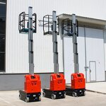 Double Mast Aluminium Lift Manufacturer - OEM Cheap Shandong Factory 8-16m Electric Manlift