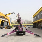 Self Propelled Crawler Boom Lift Factory - OEM 10-45m Compact Towable Rough Terrain