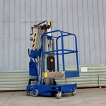 Single Mast Man Lift Manufacturer - OEM Hot Sale Electric High Strength Aluminum Aerial