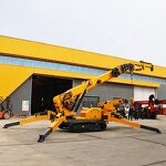 Spider Crane Factory - OEM Construction Machinery 10 Ton Capacity Crawler Lifting