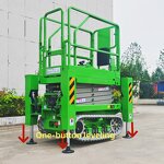 OEM Scissor Lift Platform Factory - OEM Compact Hydraulic Electric 6m Table Working