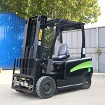 Zero-Emission Electric Forklift Manufacturer - OEM Factory Price 4 Ton Fully Hydraulic Mini