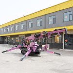 Self Propelled Crawler Boom Lift Factory - OEM 10-45m Compact Towable Rough Terrain