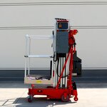 Electric Telescopic Vertical Platform Manufacturer - OEM 12m Mini Self Propelled Mast Lift