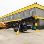 Mini Crawler Spider Crane Manufacturer - OEM Crawler Lifting Robot For Glass 8-12 Ton