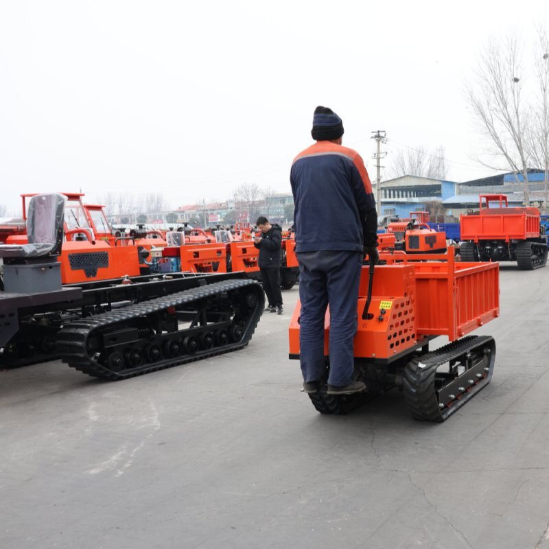 Small Rubber Track Dumper Truck Factory - OEM Wholesale Mini Truck with Stable Performance