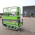 Mini Crawler Scissor Lift Factory - OEM 230KG Electric Self Propelled for Narrow Building