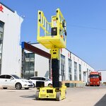 Self-Propelled Vertical Mast Platform Factory - OEM Vlift 11M Jib Electric Lift Retail Restaurant