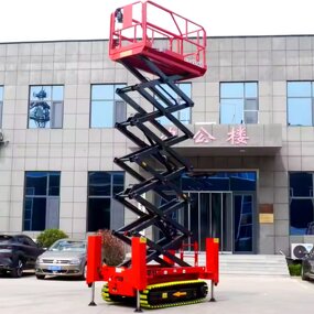 OEM Scissor Lift Platform Factory - OEM Compact Hydraulic Electric 6m Table Working