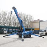 Crawler Spider Crane Manufacturer - OEM 3 Ton Mobile Crawler Spider Lift CE Certification