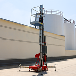 Single Mast Lift Manufacturer - OEM Latest 4-12m 100kg Aluminum Alloy Vertical Mast