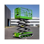 Electric Crawler Scissor Lift Factory - OEM 300kg 6-14m Hydraulic Mobile for Spraying