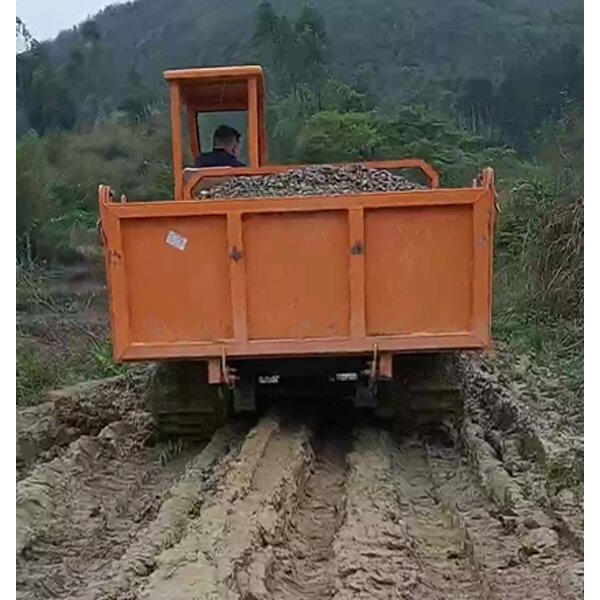 All Terrain Mini Track Dumper Manufacturer - OEM 5ton Hand-held Self Loading Transport