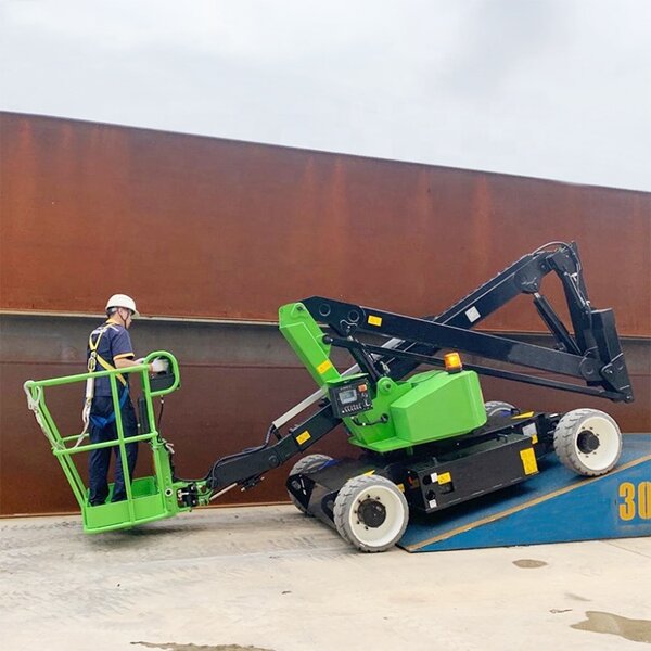 Articulating Track Man Lift Manufacturer - OEM Boom Lift Aerial Arm Crawler 12m Height