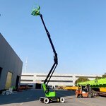 Articulating Boom Lift Manufacturer - OEM NEW 6-22m 4 Wheel Portable with CE