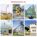 360 Spin Towable Boom Lift Manufacturer - OEM Telescopic Arm Articulated Spider for Construction