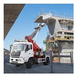 Hydraulic Truck Mounted Aerial Manufacturer - OEM 25M Telescopic Access Ladders Bucket