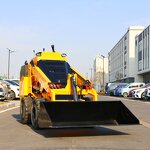 Skid Steer Loader Manufacturer - OEM Mini with Diesel Engine Hydraulic System