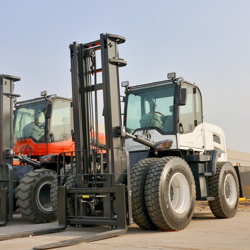 Portable Electric Mini Forklift Manufacturer - OEM 12-16 Ton Battery Rough Terrain Hand Push