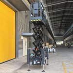 OEM Scissor Lift Platform Factory - OEM Compact Hydraulic Electric 6m Table Working