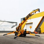 Spider Crane Factory - OEM Construction Machinery 10 Ton Capacity Crawler Lifting