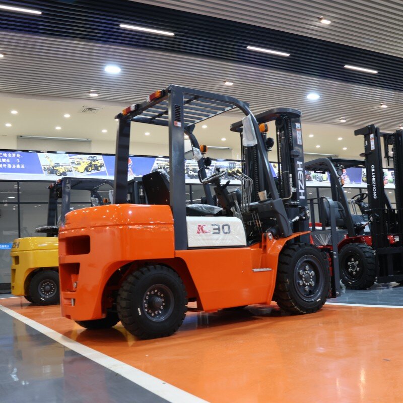 1t Terrain Duty Forklifts Factory - OEM Internal Combustion Diesel Powered Forklift