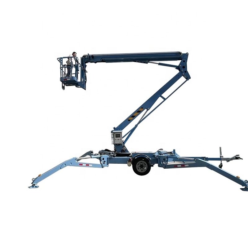 Self-propelled Telescoping Lift Factory - OEM 8-20m 200kg Towable Articulating Electric