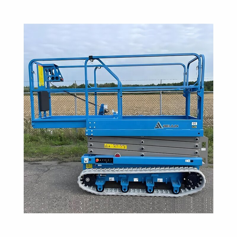 Electric Crawler Scissor Lift Manufacturer - OEM Aerial Work Lifting Table 6.3m Height