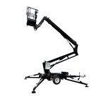 Self-propelled Telescoping Lift Factory - OEM 8-20m 200kg Towable Articulating Electric
