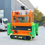 Crawler-type Scissor Lift Manufacturer - OEM Self-propelled Electric High Manganese Steel