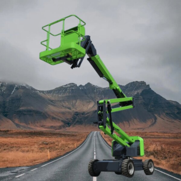 Towable Telescopic Boom Lift Factory - OEM Electric Diesel Hydraulic Cherry Picker Spider