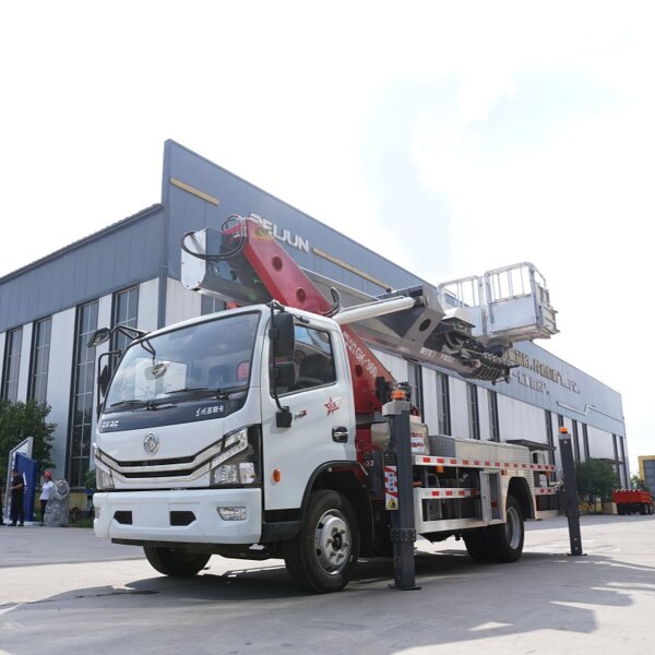 Professional Truck Mounted Aerial Platform Manufacturer - OEM 46M for Efficient Height Access