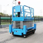 Steel Scissor Lift System Factory - OEM Advanced Full Rise 300kg 4m Max Farm Use