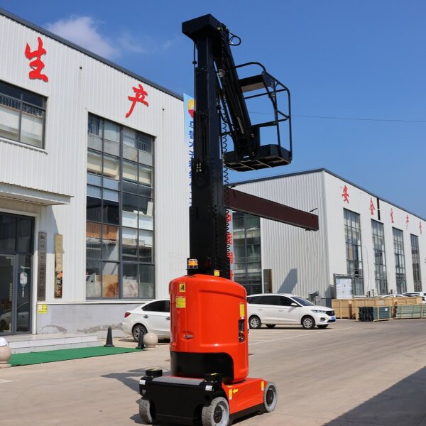 Electric Aerial Work Platform Factory - OEM Self Propelled Column Type Sleeve Vertical Mast
