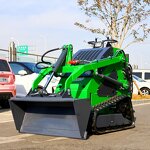 Mini Skid Steer Loader Manufacturer - OEM 1Ton Earth-Moving Rubber Tracked EPA Engine