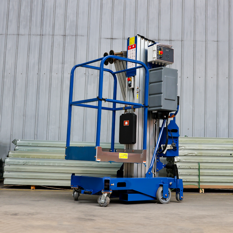 Aluminum Lifting Platform Factory - OEM Factory Direct Single Column Auxiliary Walking