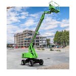 Wheel-Mounted Telescopic Boom Lift Factory - OEM 20-26M Portable All-Terrain Hydraulic