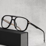 Glasses Frame Manufacturer - OEM Custom Square Double Bridge TR90 Clear