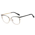 Anti Blue Light Glasses Manufacturer - OEM Custom Simple Metal Vintage Cat Eye