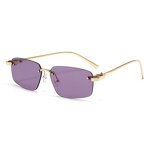 Sunglasses Manufacturer - OEM Custom Luxury Rimless Metal Leg