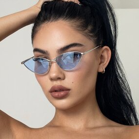 Sunglasses Factory - OEM Custom Classic Vintage Cat Eye Metal