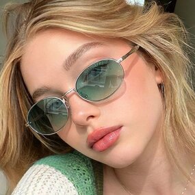 Sunglasses Manufacturer - OEM Custom Luxury Oval Metal Frame