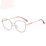 Kids Glasses Factory - OEM Custom Clear Polygonal Metal Frame Eyewear