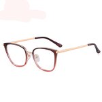 Prescription Eyeglasses Factory - OEM Custom Retro Cat Eye Multifocal TR90